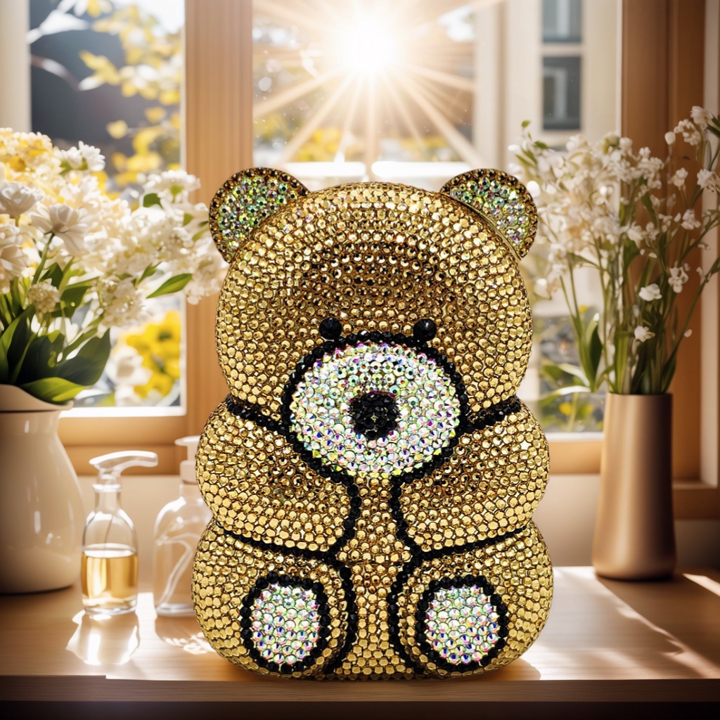 Luxury Bags Girls - Borsa da Sera con Strass a