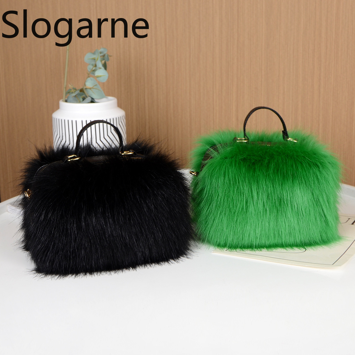 Luxury Bags Girls - Nuova borsa in pelliccia di volpe