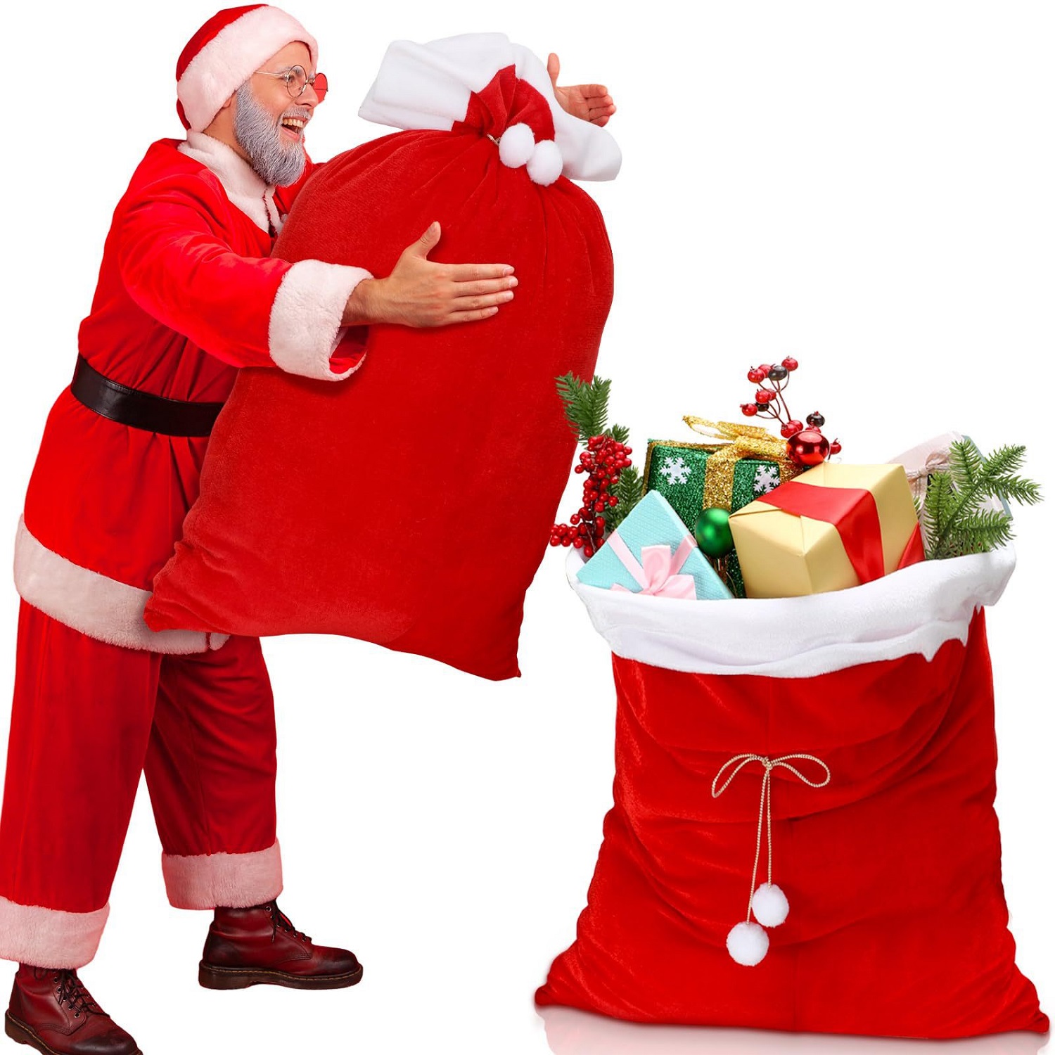 Sacchetti regalo di Natale di  - Luxury Xmas Bags recensione e prezzo