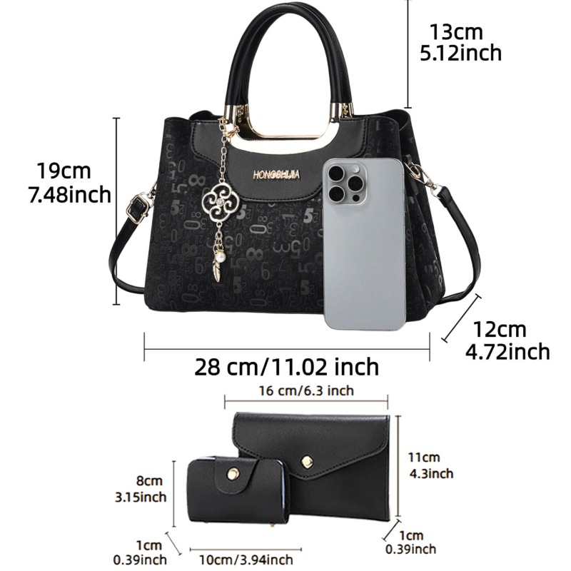 Set di 3 Borse da Donna alla M - Luxury Bags For You recensione e prezzo