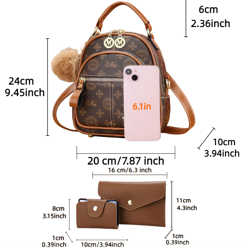 Set di 3 borse da donna, mini  - Luxury Bags For You recensione e prezzo