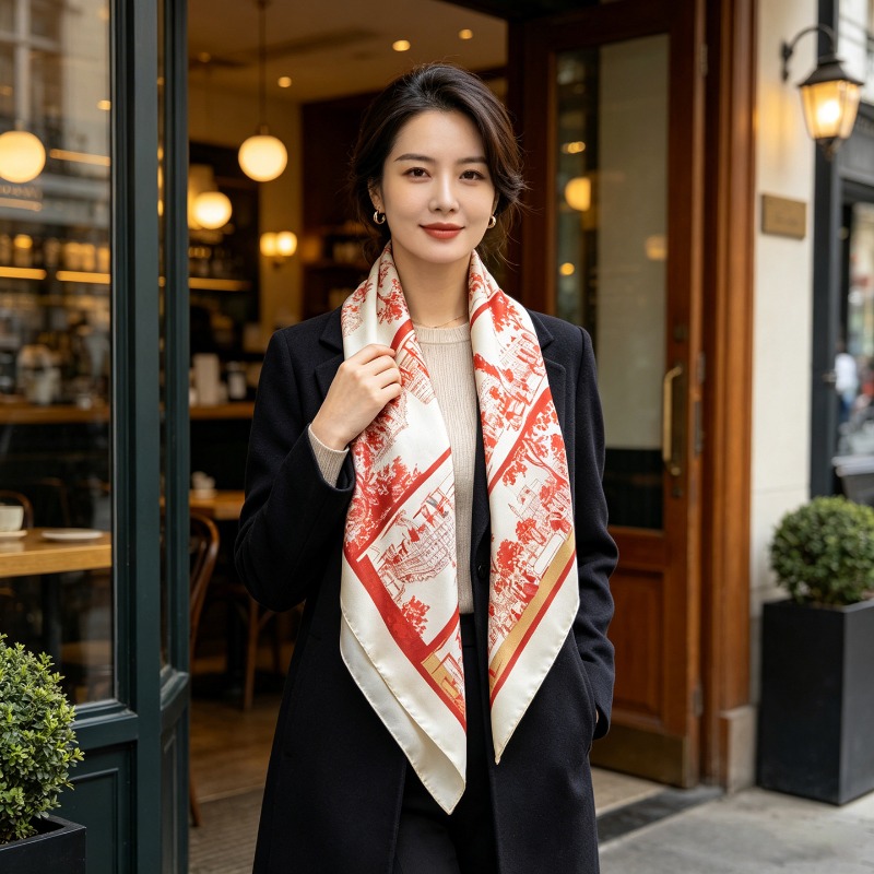 Foulard Quadrato di Lusso 100% - Discount Luxury Bags recensione e prezzo