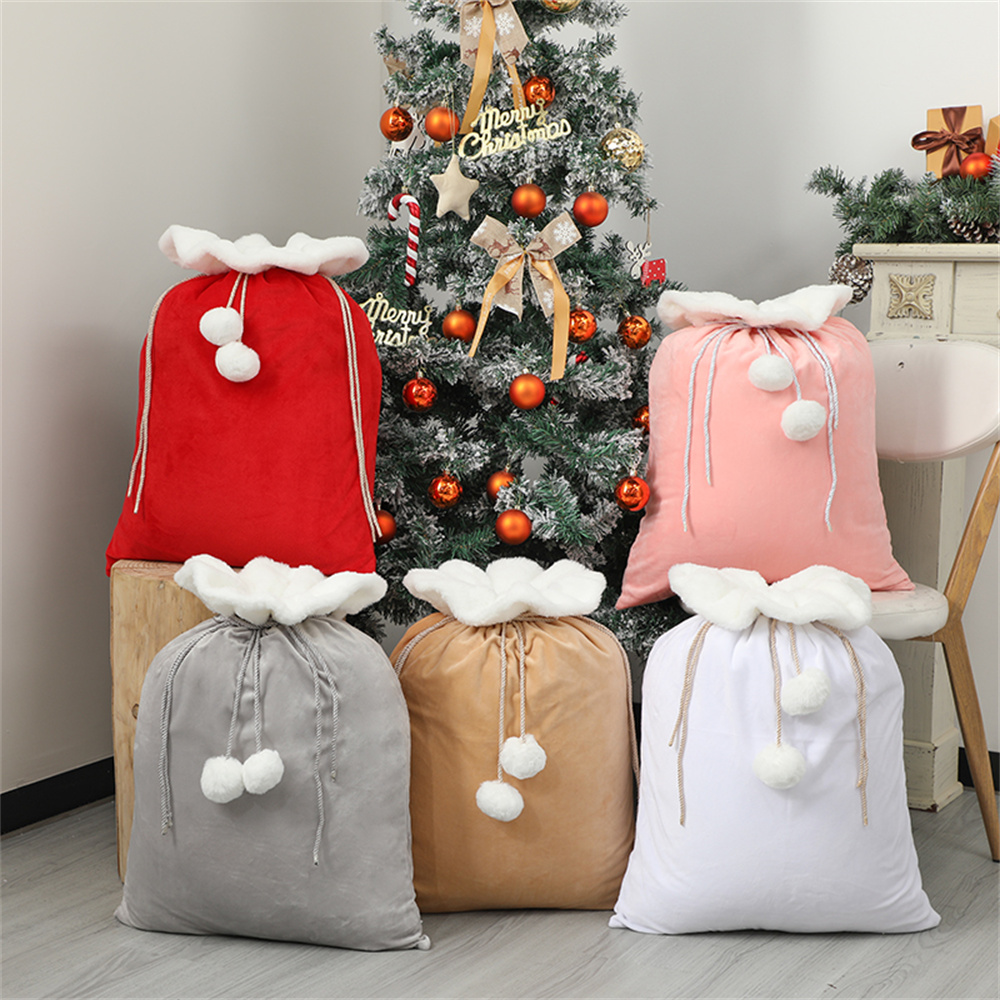 Sacco di Natale in Peluche Per - Luxury Xmas Bags recensione e prezzo