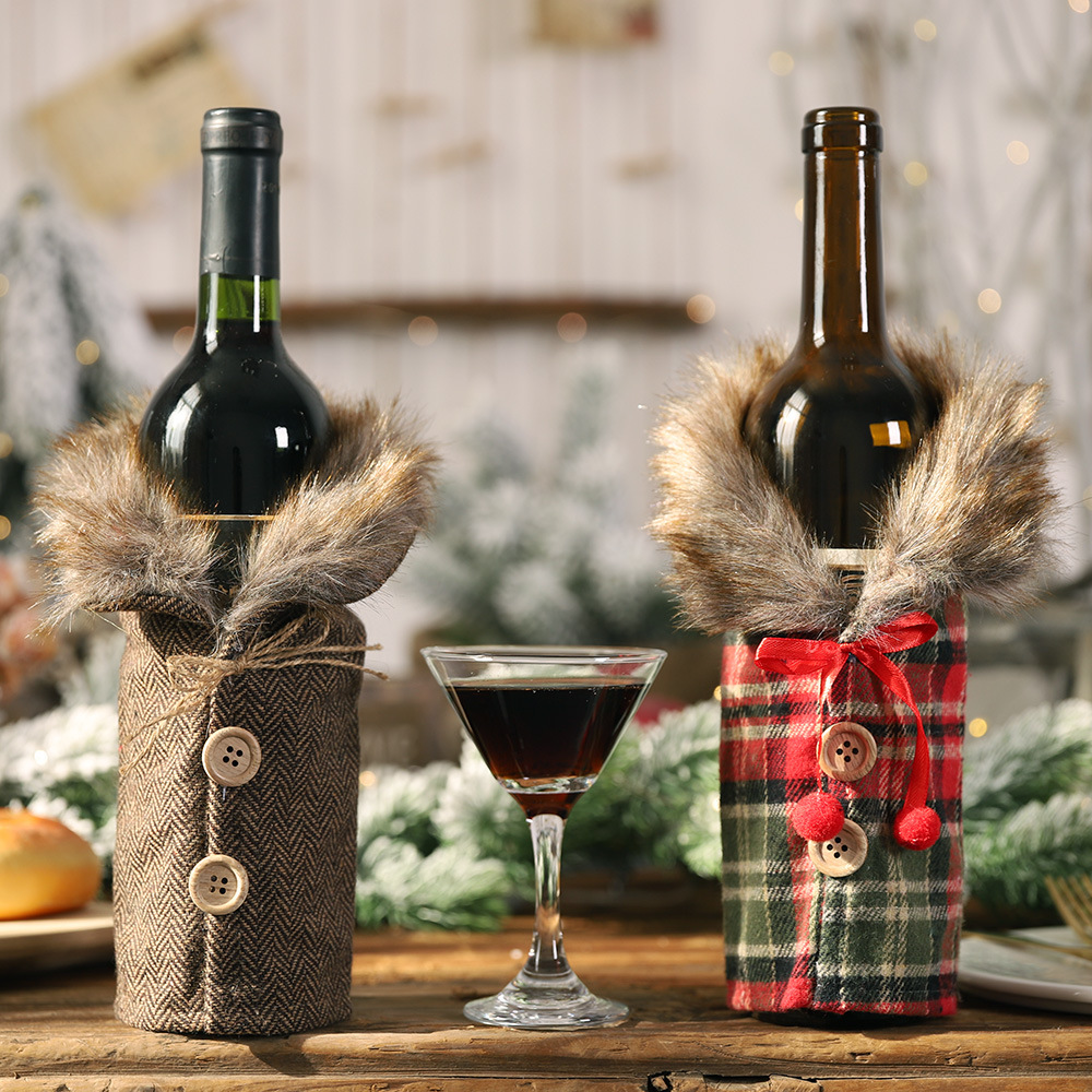 Copri bottiglia di vino di Nat - Luxury Xmas Bags recensione e prezzo
