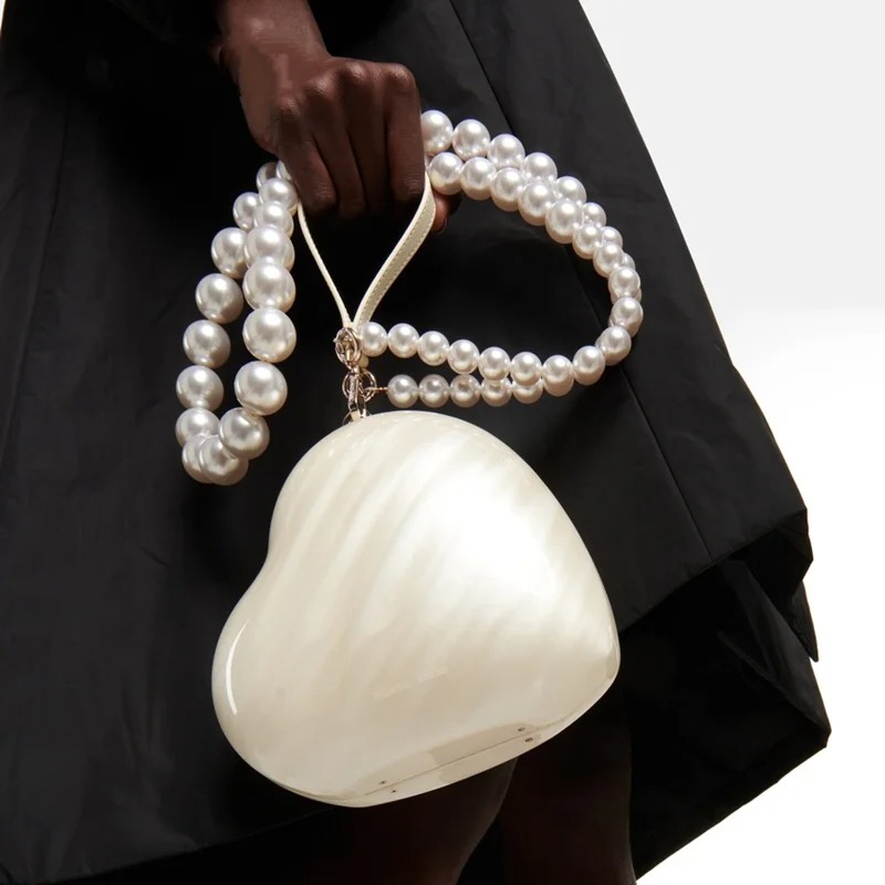 Borsa da sera con cuori in acr - Luxury Bags Girls recensione e prezzo