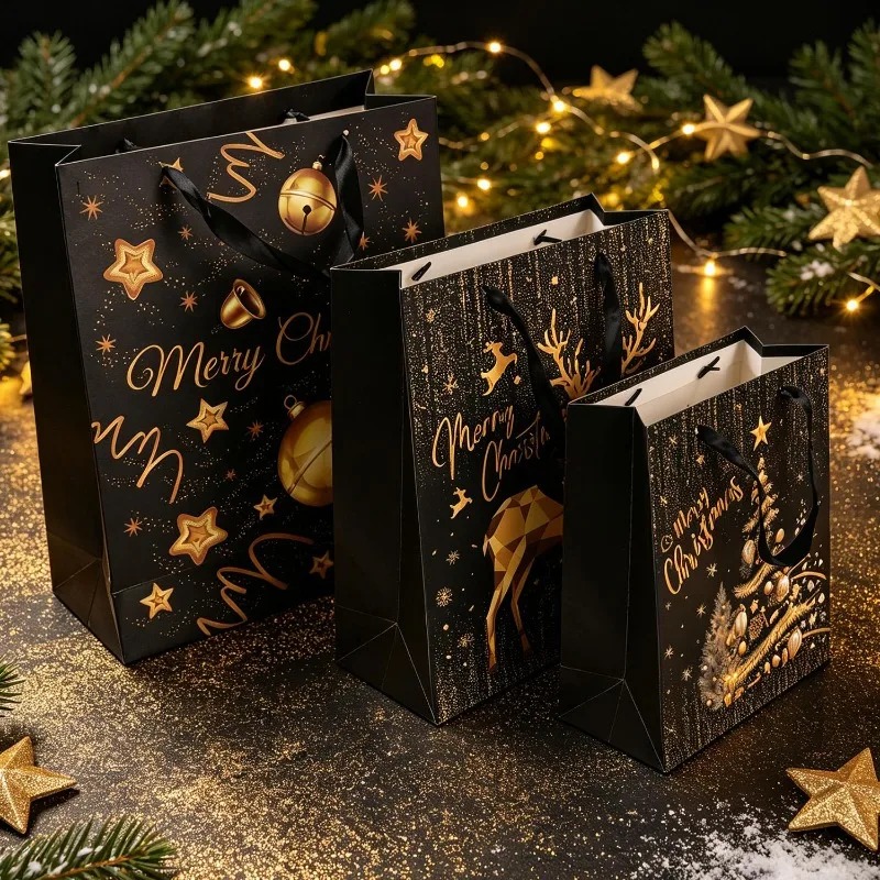 1/5 Pezzi Sacchetto Regalo di  - Luxury Xmas Bags recensione e prezzo