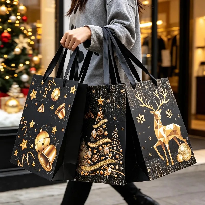 1/5 Pezzi Sacchetto Regalo di  - Luxury Xmas Bags recensione e prezzo